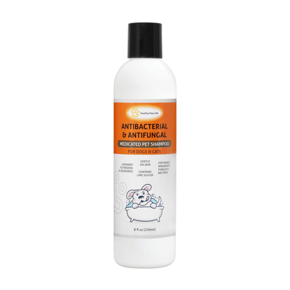 Lime Sulfur Pet Shampoo and Spray (8 oz each)