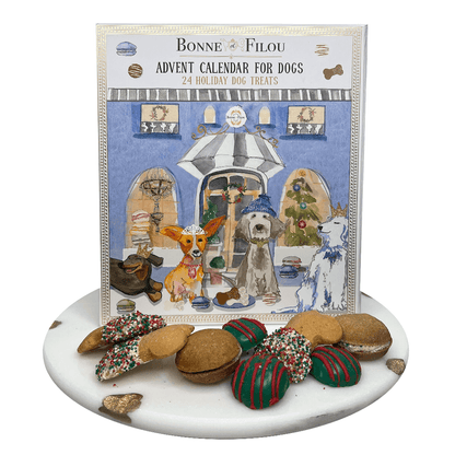 Dog Treats Advent Calendar - 24 Holiday Treats for Dogs