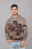 Soldier with Ar15 UNISEX Sublimation Hoodie