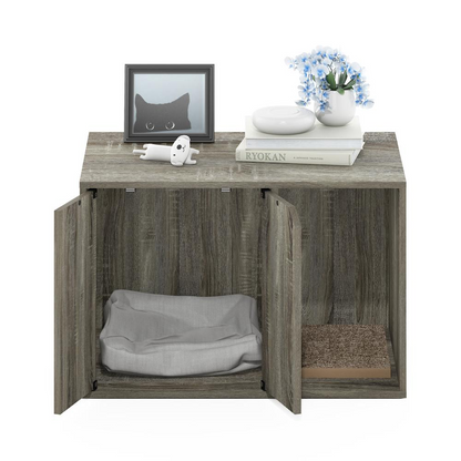 Peli Small Litter Box Enclosure, French Oak Grey