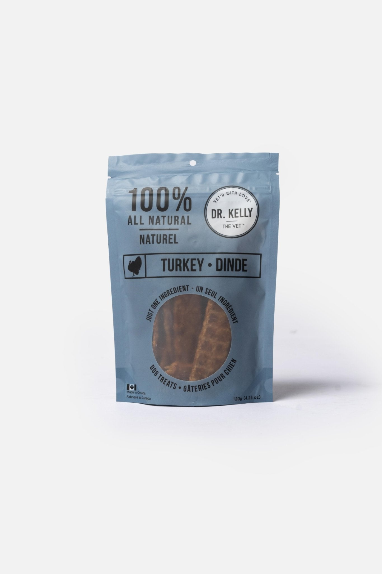 Dr. Kelly The Vet 100% Natural Dog Treats - Turkey