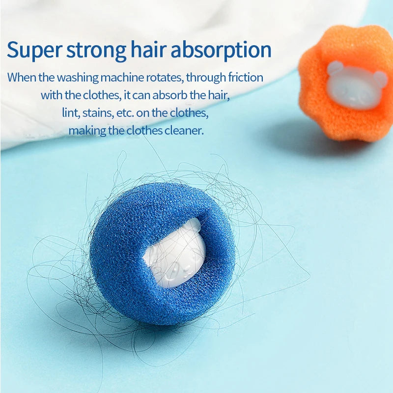 Laundry Ball Kit Hair Remover Pet Clothes Cleaning Dog Accessories Home Household Product Tool Removes Hairs Cat and Dogs